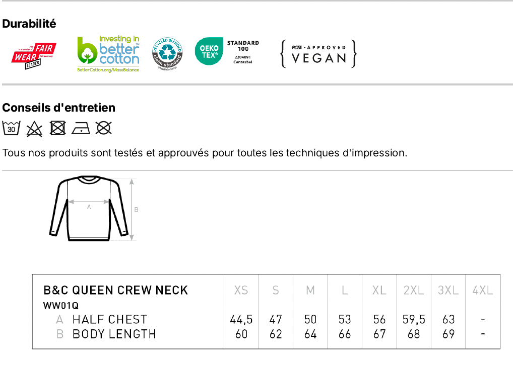 Sweat col rond personnalisé cheval - ORIGINES