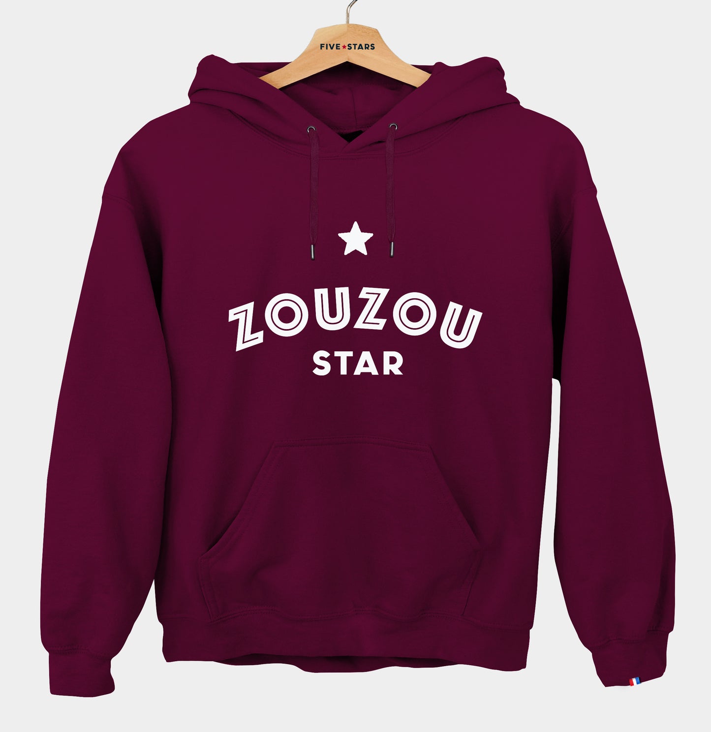Sweat à capuche personnalisé cheval - ZOUZOU STAR