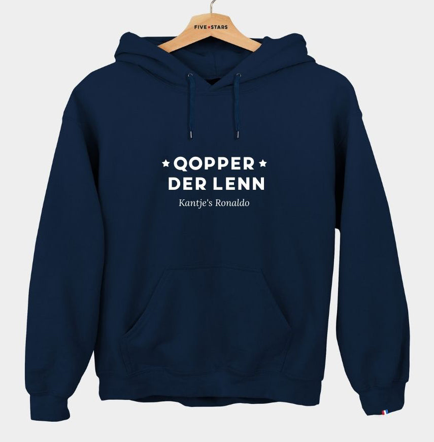 Sweat à capuche personnalisé cheval - Qopper Der Lenn